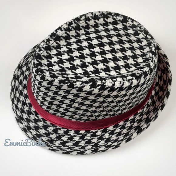New Unisex Houndstooth University of Alabama Coach Bear Bryant Style  Fedora Hat - Picture 4 of 10